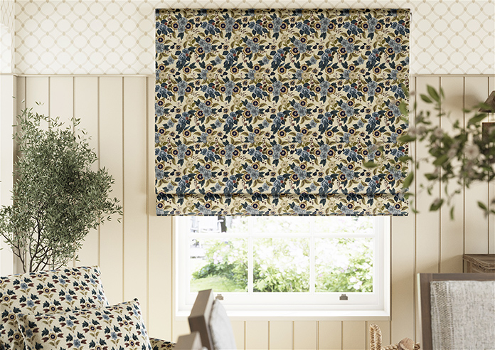 Eliana, Frosted Stone - Roman Blind - Image 3